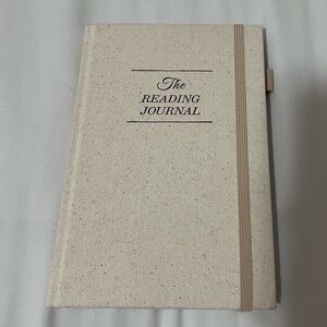 Elegant Beige Reading Journal